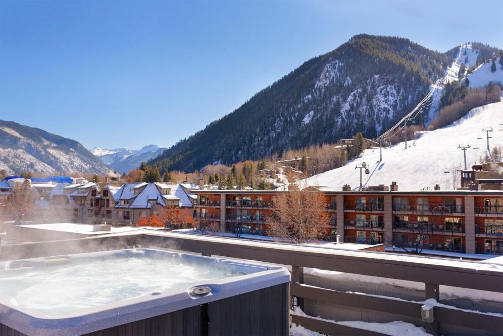 Independence Square Unit 313, Downtown Hotel Room In Aspen With Rooftop Hot Tub Buitenkant foto